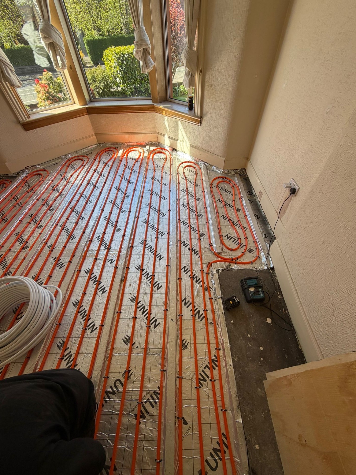 PIR Insulation For Underfloor Heating project photo 3