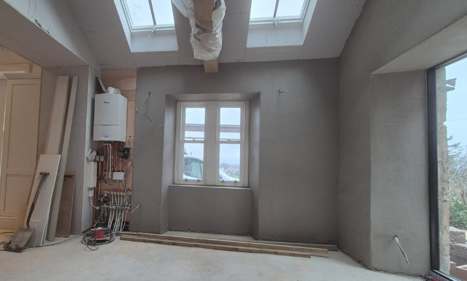 Lime Plastering project photo 2
