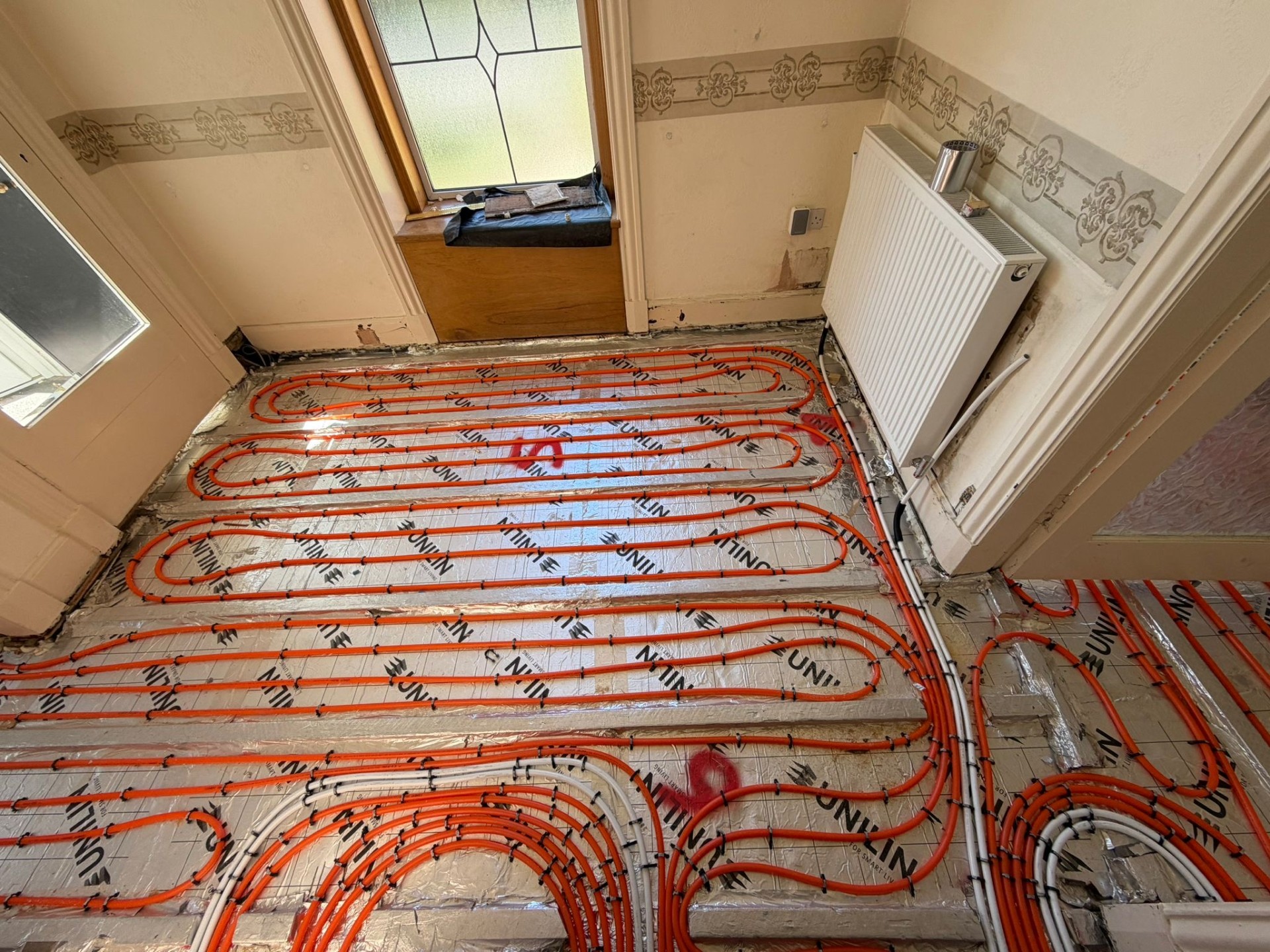 PIR Insulation For Underfloor Heating project photo 2