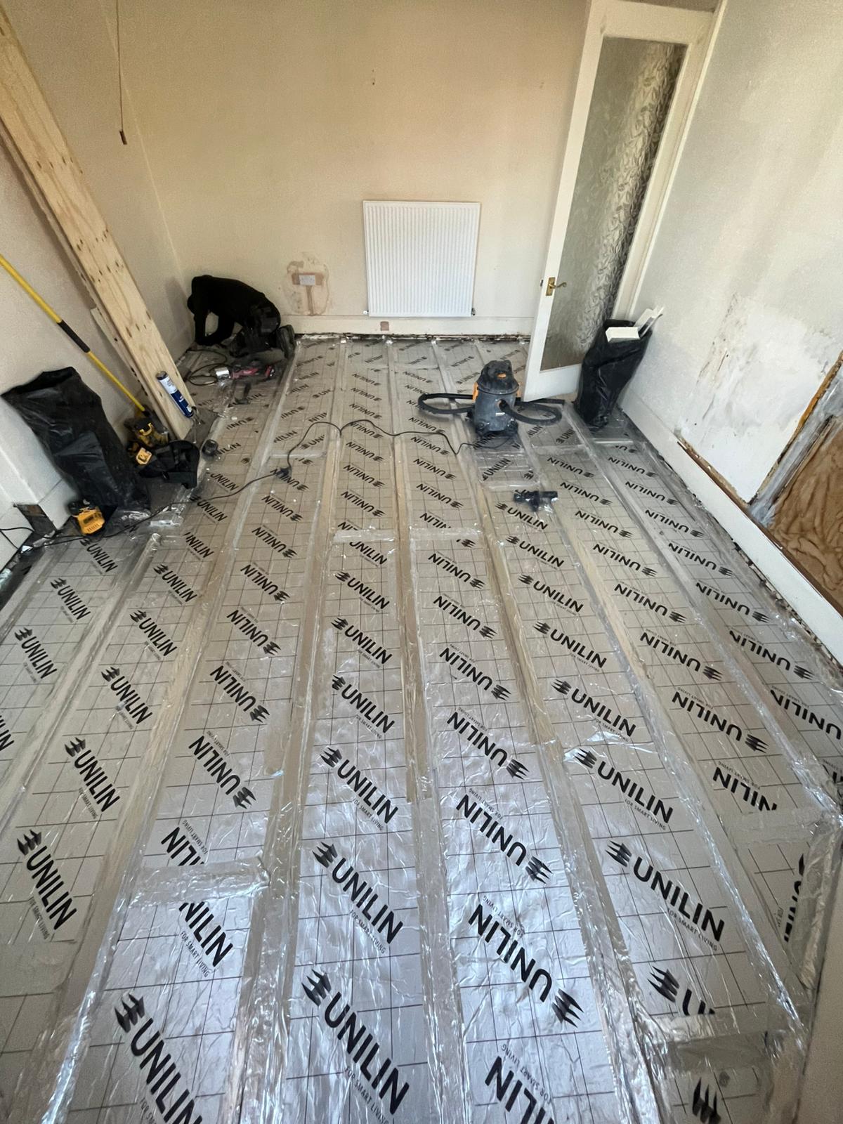PIR Insulation For Underfloor Heating project photo 16