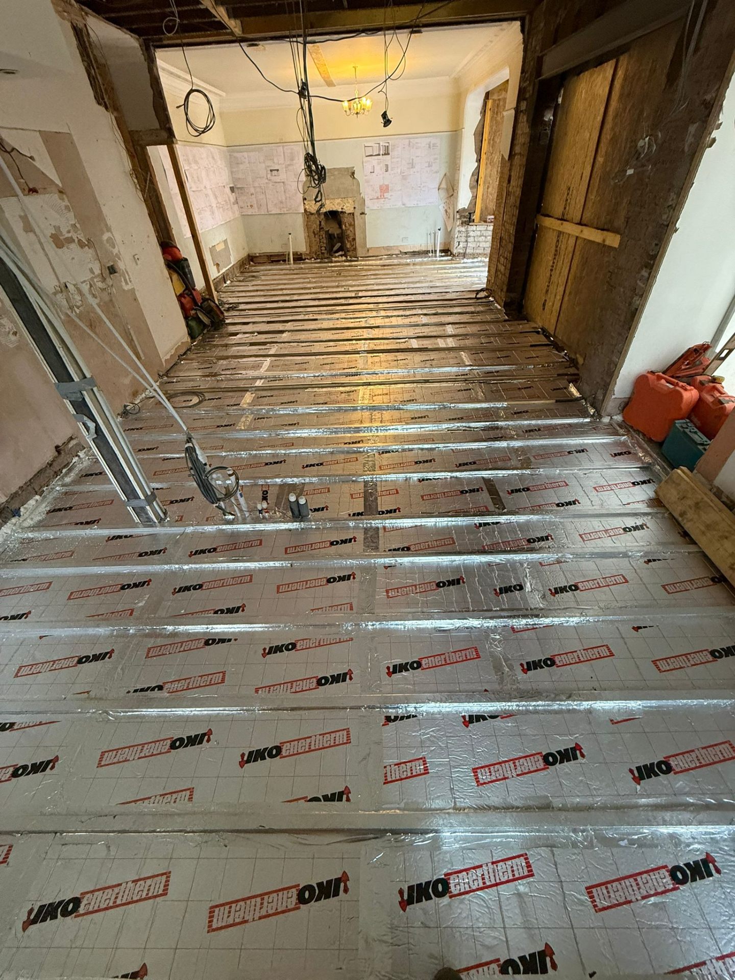 PIR Insulation For Underfloor Heating project photo 9