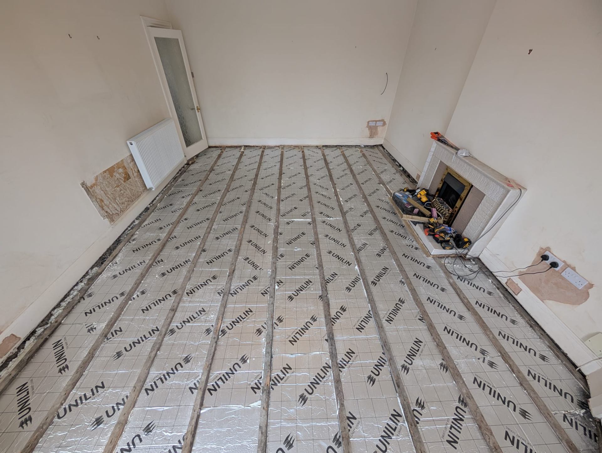 PIR Insulation For Underfloor Heating project photo 13