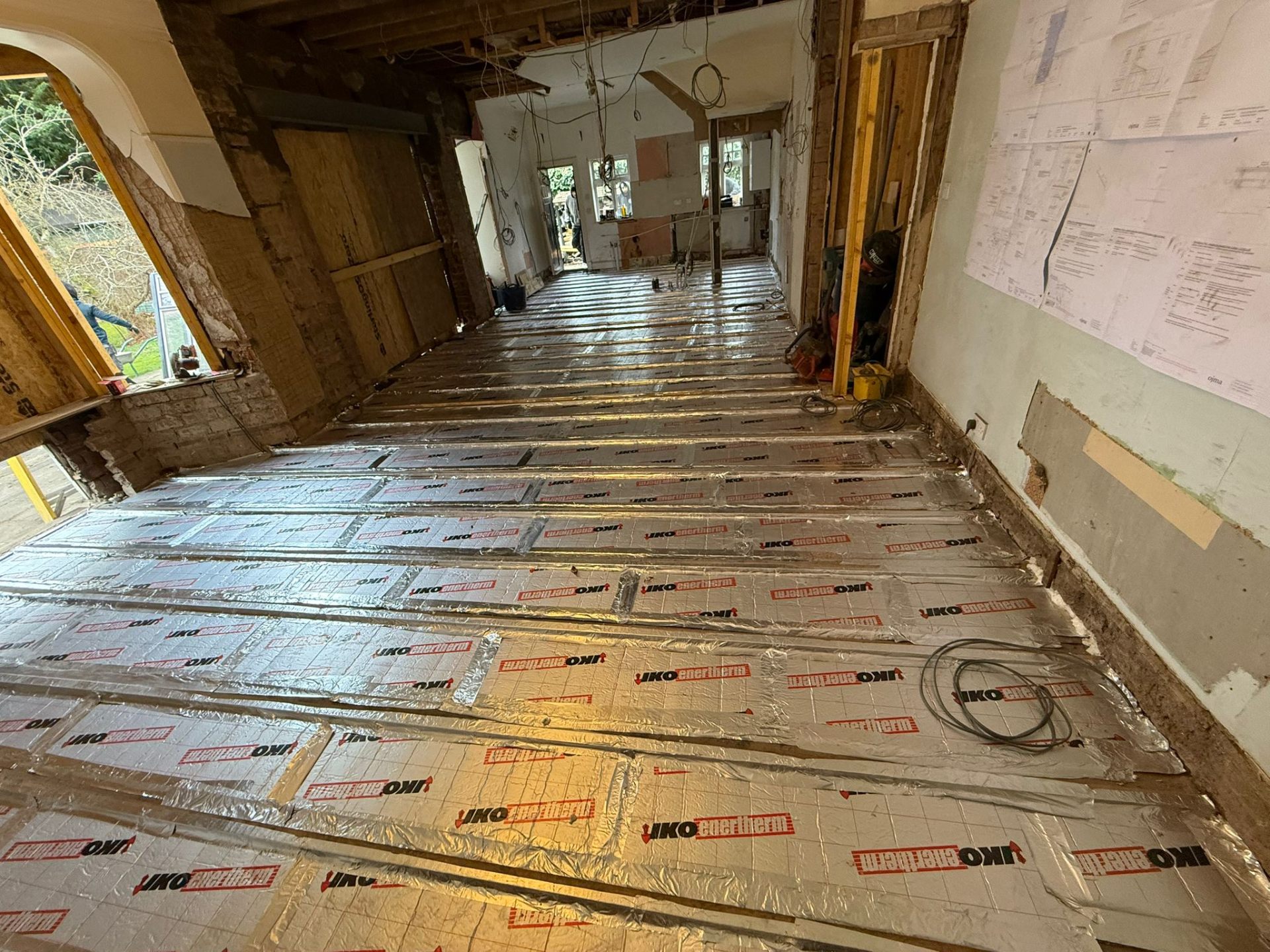 PIR Insulation For Underfloor Heating project photo 8